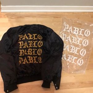 Kanye West Life of Pablo Authentic Chicago Bomber